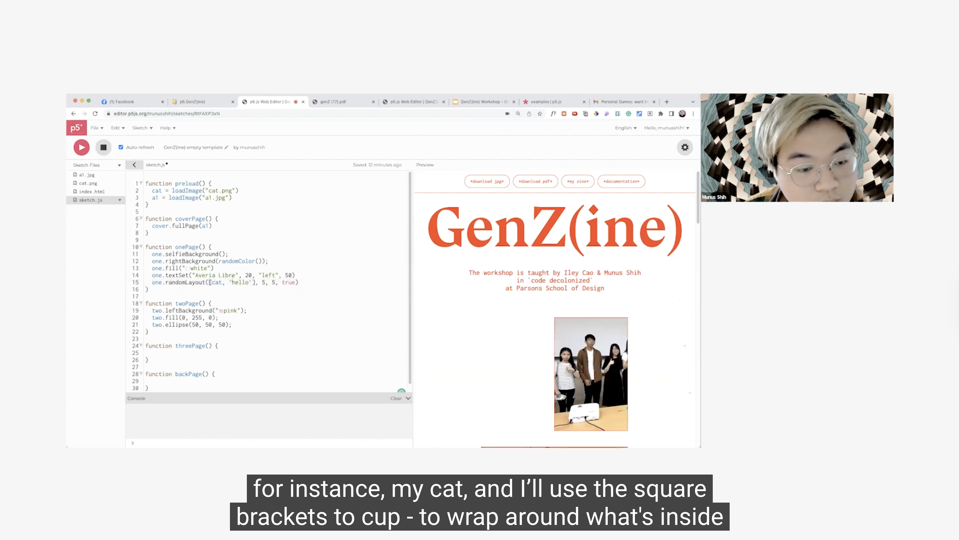 p5.(Gen)Zine V.2 media 2