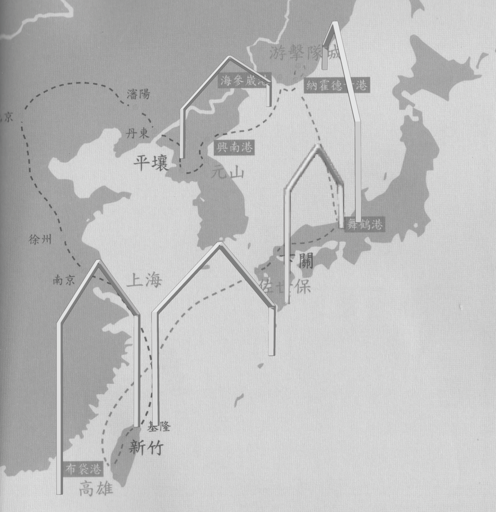 4066.62, 62, began last year in Guanxi, Taiwan, was done in collaboration with local Taiwanese artists and researchers. We were invited to create a cultural memory monument for my hometown back in Guansi, Taiwan. We uncovered the story of Hakka soldiers who were forced to join the military during WWII who were conscripted in the Japanese military, later captured by the Soviet Union. After the war, they returned home to a politically transformed Taiwan, struggling with questions of identy and belonging.

To honor these histories, we built a parametric design system that marks each migration with a deformed house, and ask how does the shape of the home gradually change through each departure?

We invited participants to interact with our website to document their journey of leaving and coming home by inputting these data and sharing their personal stories. Each data point will then be fed into the parametric system and added to a collection of uniquely generated deformed houses on the website. These data will also be uploaded to the cloud as morse code and captured by the physical installation in Guanxi, presented in continuously flashing telegraphic signals.
