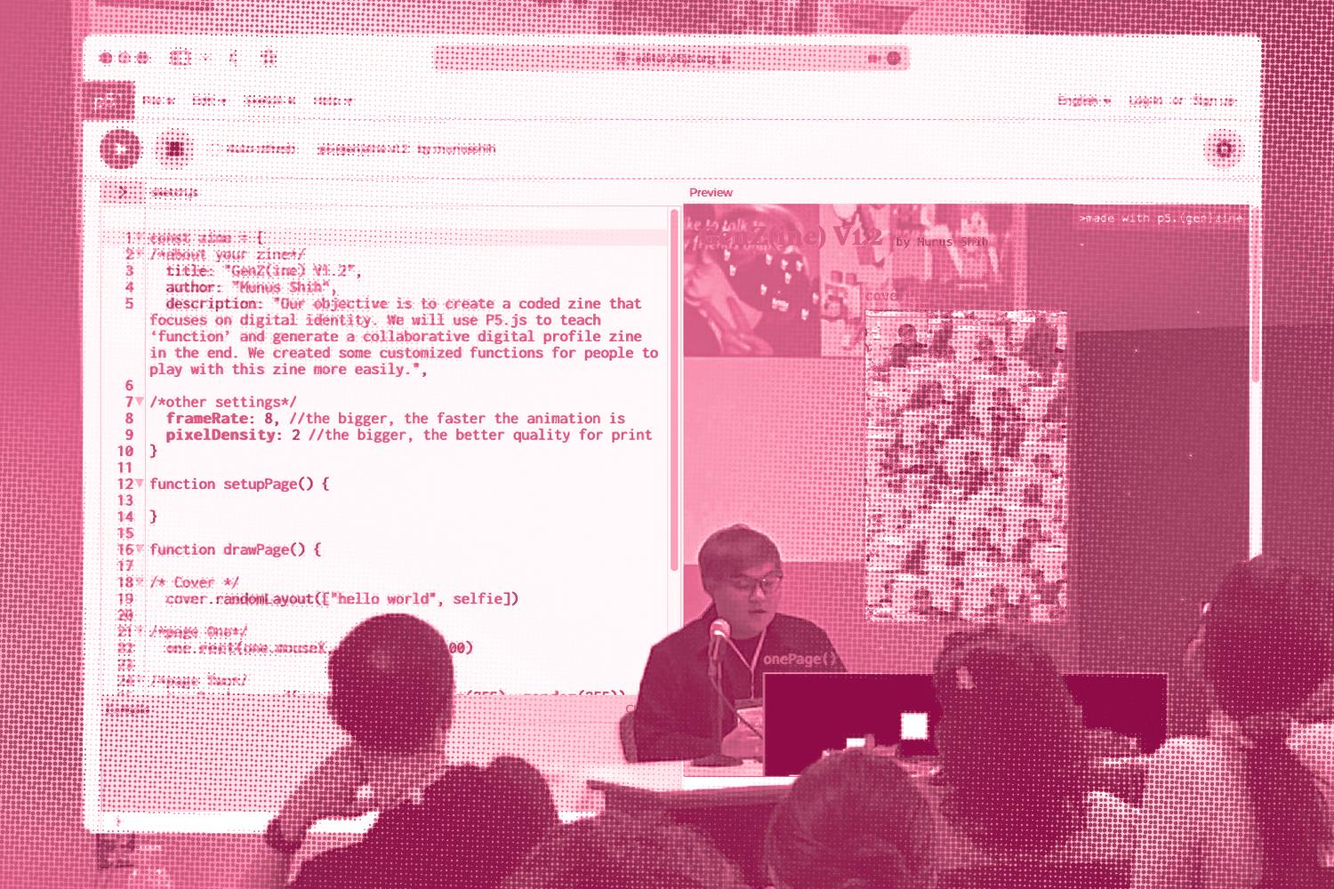 The Data Designer is a mobile-first interactive survey that I designed and co-developed for the 2023 AIGA National Conference in New York.

Participants would go through a series of questions about their experiences
and opinions on the current design landscape, and generate a bespoke animated data visualizations about their view on design and share with friends. Building on the original Image of the Studio identity from ten years ago, the tool adds a touch of science-lab flair, using interactive surveys to create a personalized journey through today’s design landscape.

Since its debut, hundreds of graphic designers have engaged with the website. The subpage Data Visualizer providing a real-time interactive view of all collected data, offering unique insights into the breadth and depth of the NYC design world.
